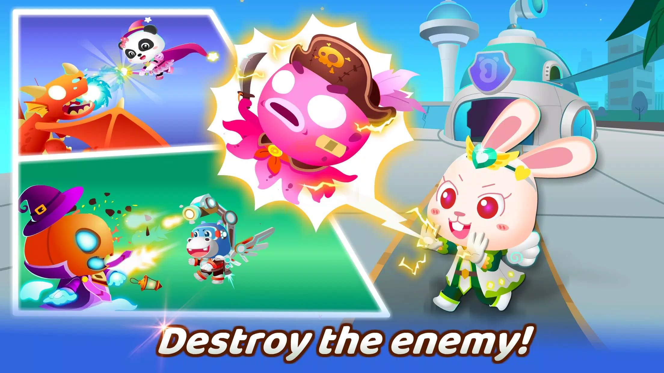 Little Panda’s Hero Battle Ekran Görüntüsü 3