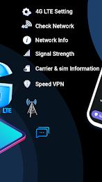 Speed VPN - 4G Wifi Network Captura de pantalla 1