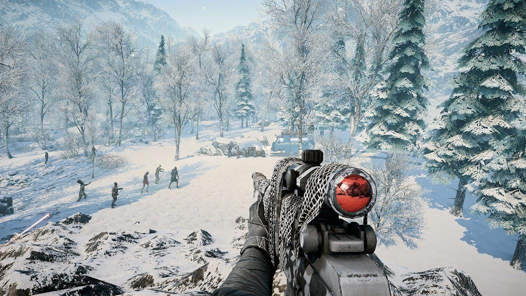 Sniper Zombie 3D Game Mod Capture d'écran 1