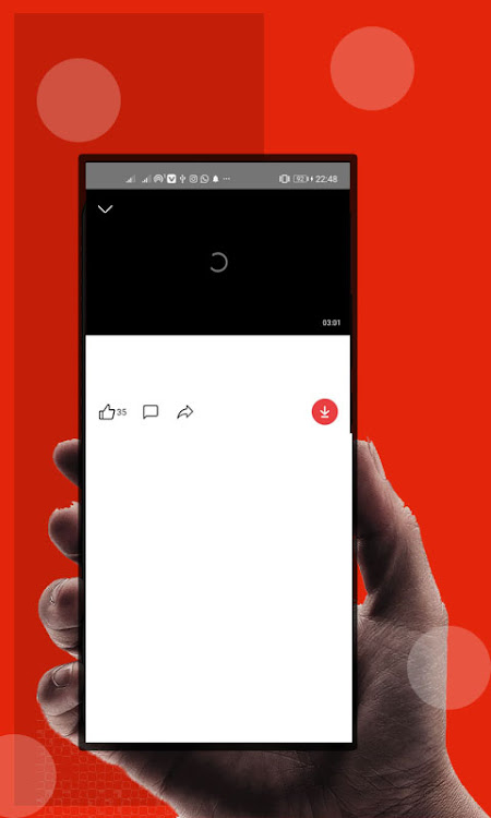 Vidmax video status downloader 螢幕截圖 2