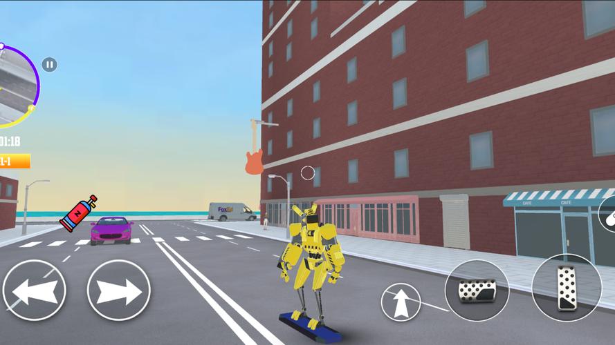 IRON NINJA Robot Adventures 螢幕截圖 2