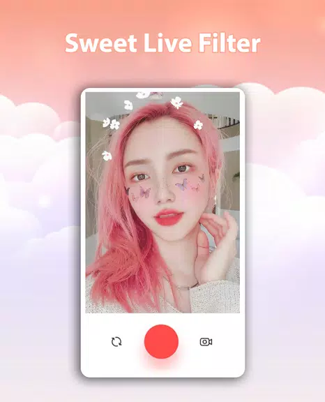 Sweet Live Filter Face Camera 螢幕截圖 3
