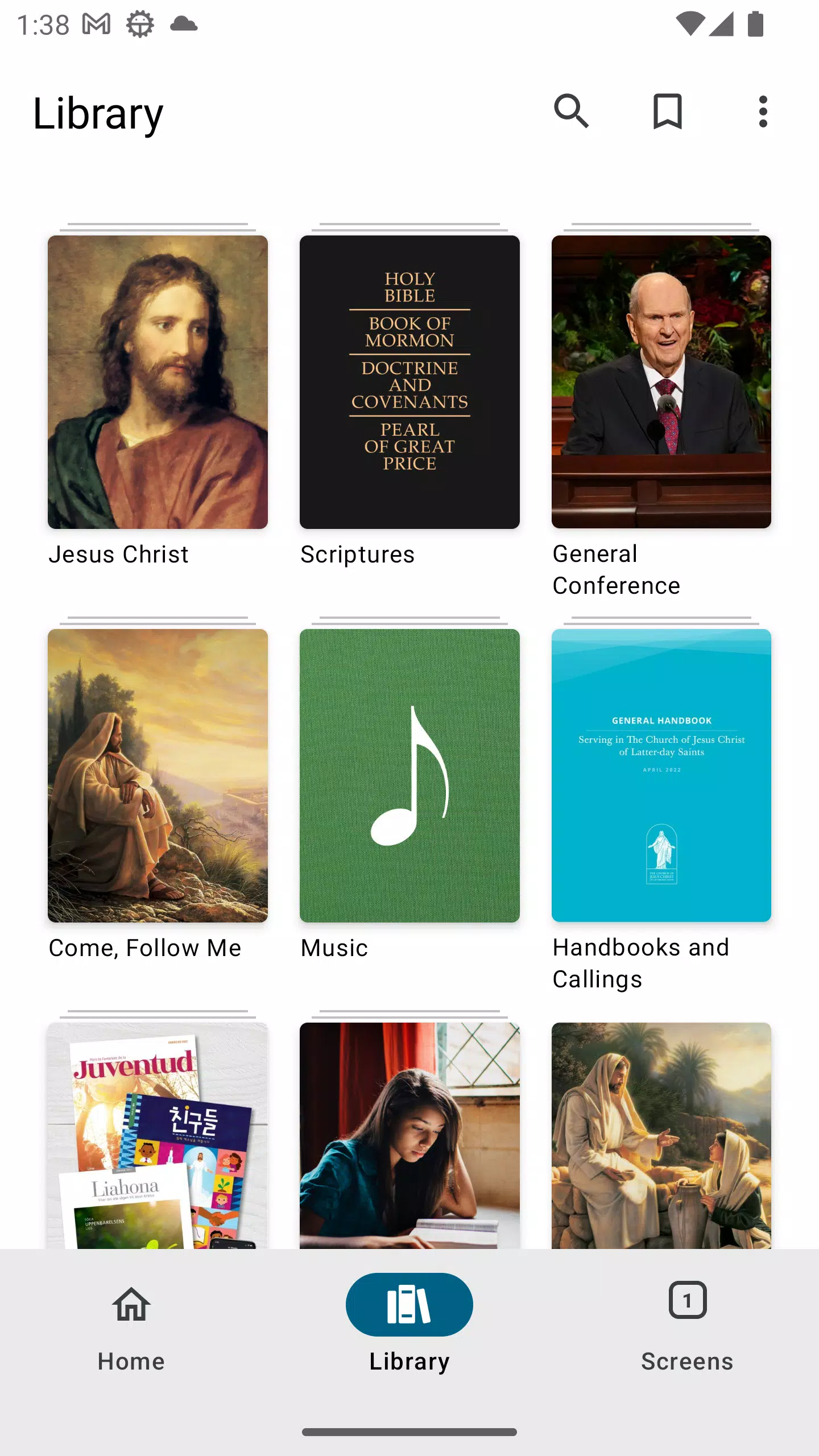 Gospel Library Screenshot 1