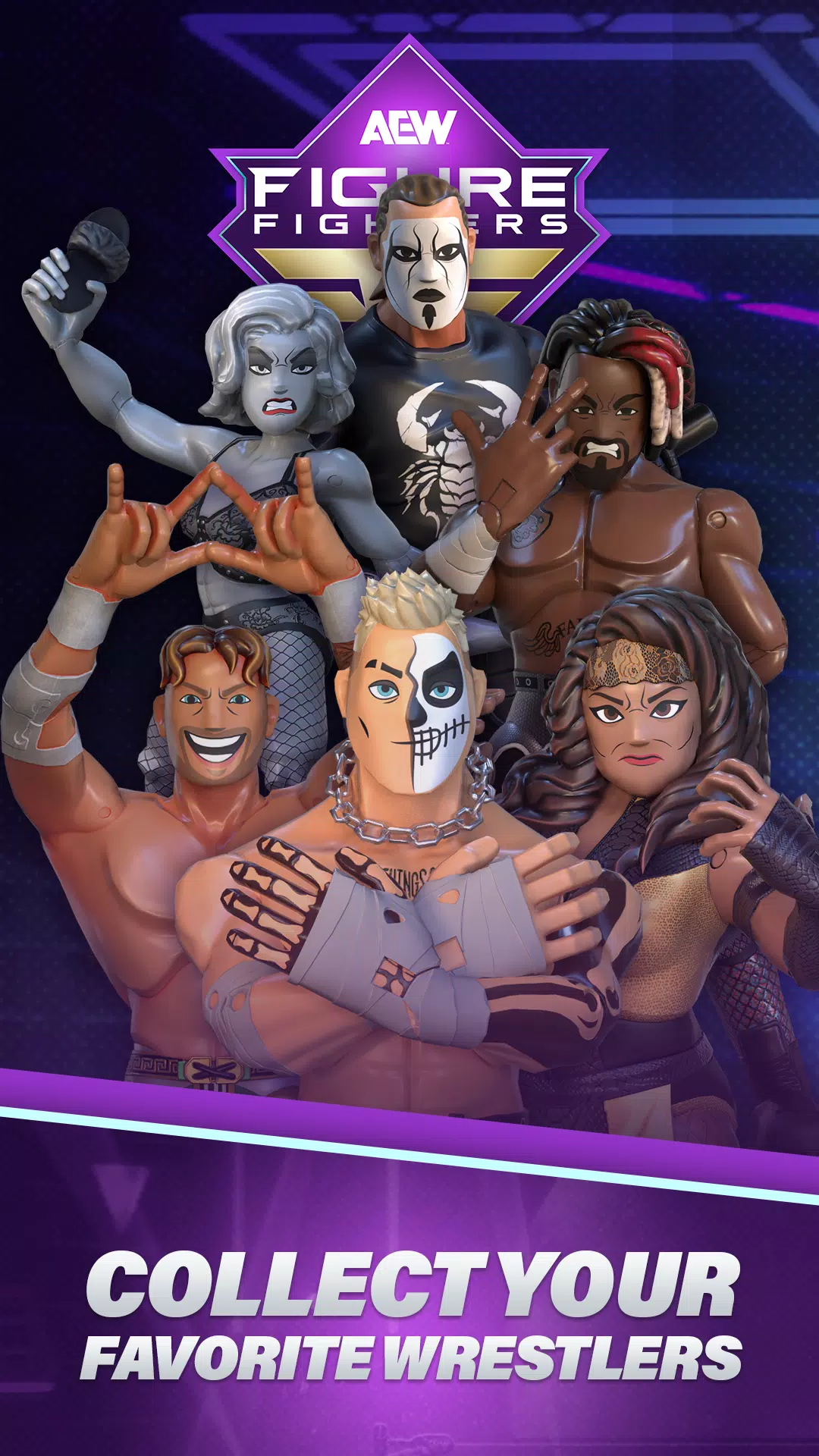 AEW: Figure Fighters Wrestling 螢幕截圖 0
