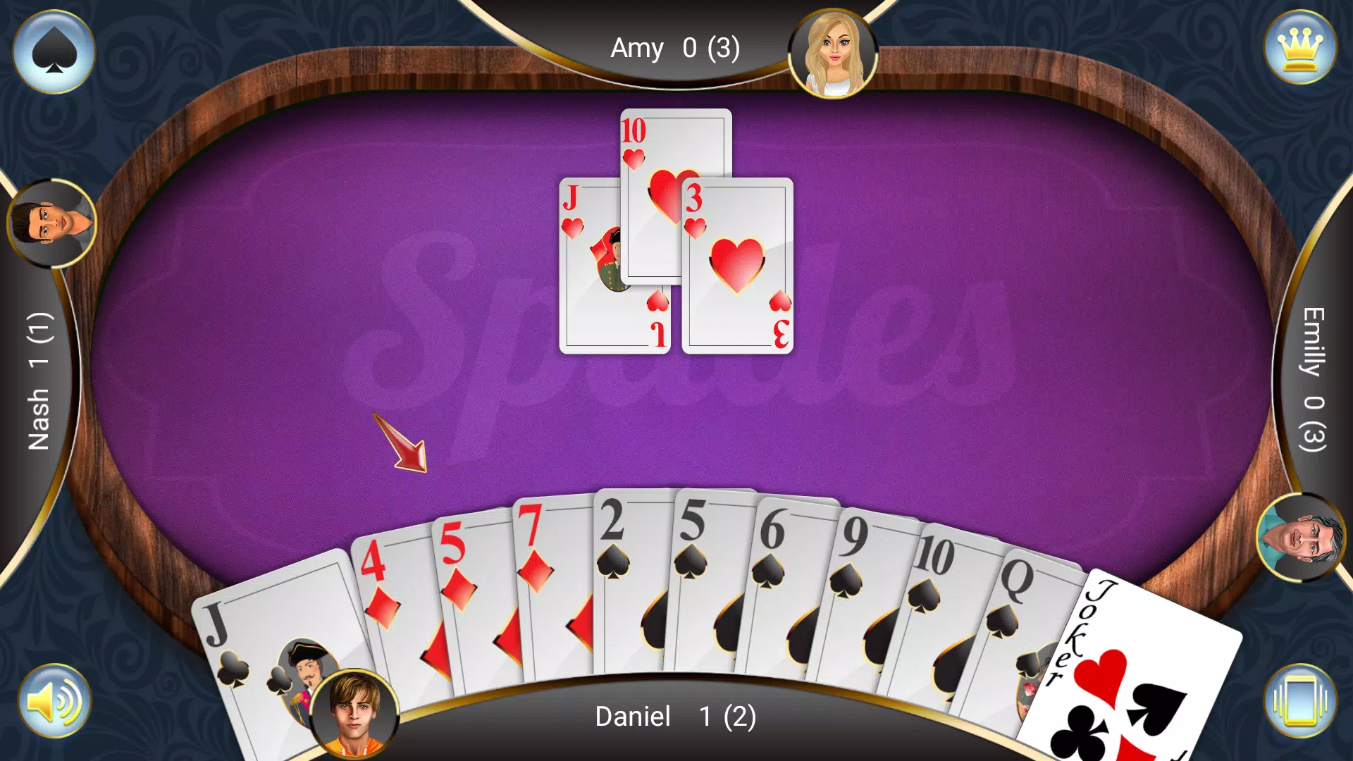 Spades: Card Game 螢幕截圖 2