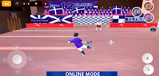 Goalie Wars Football Indoor 螢幕截圖 0