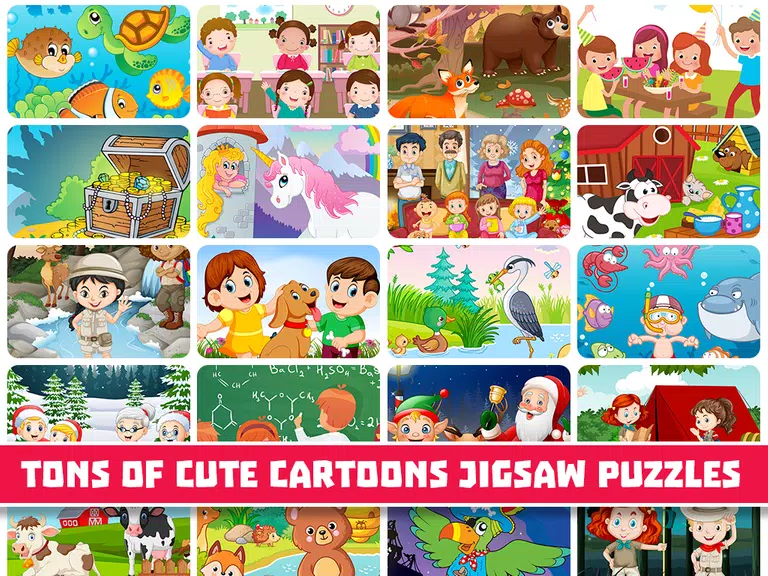 Princess Jigsaw Puzzles Kids Capture d'écran 0