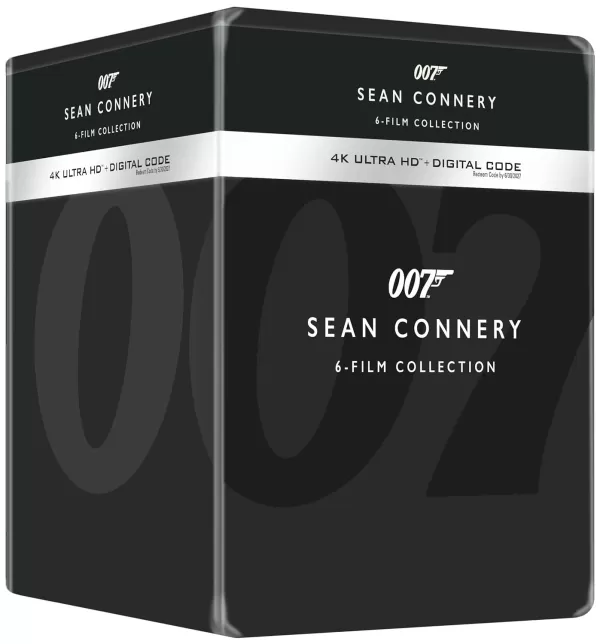 007: James Bond Bond Sean Connery 6 film Collezione Limited Edition Steelbook
