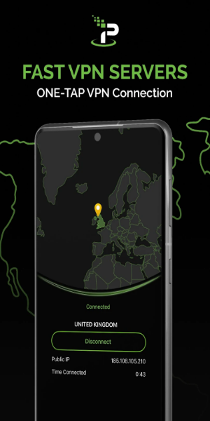 Schermata IPVanish: VPN Location Changer Mod 0