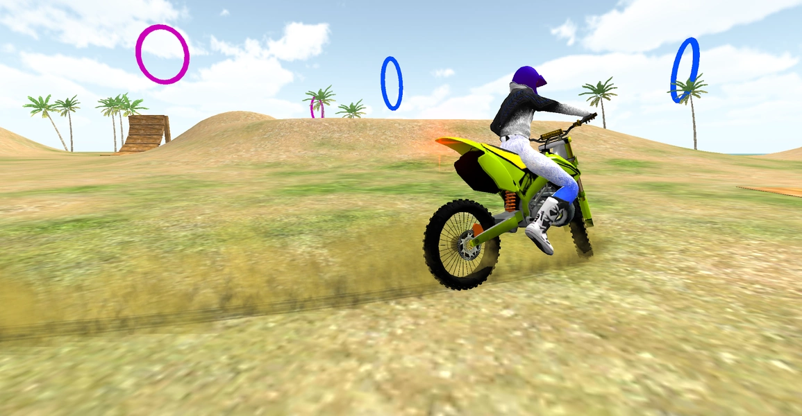 Island Motocross Fun 螢幕截圖 1