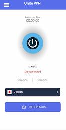 Unite VPN: Safer & Faster VPN Captura de pantalla 0