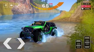 Offroad Jeep Simulator 2020 - Tangkapan skrin 0