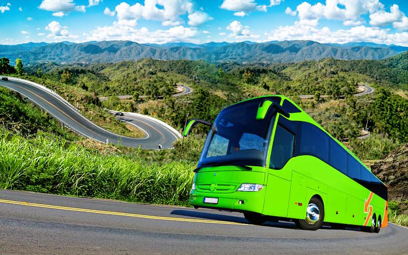 Bus Games: Hill Coach Driving 螢幕截圖 0