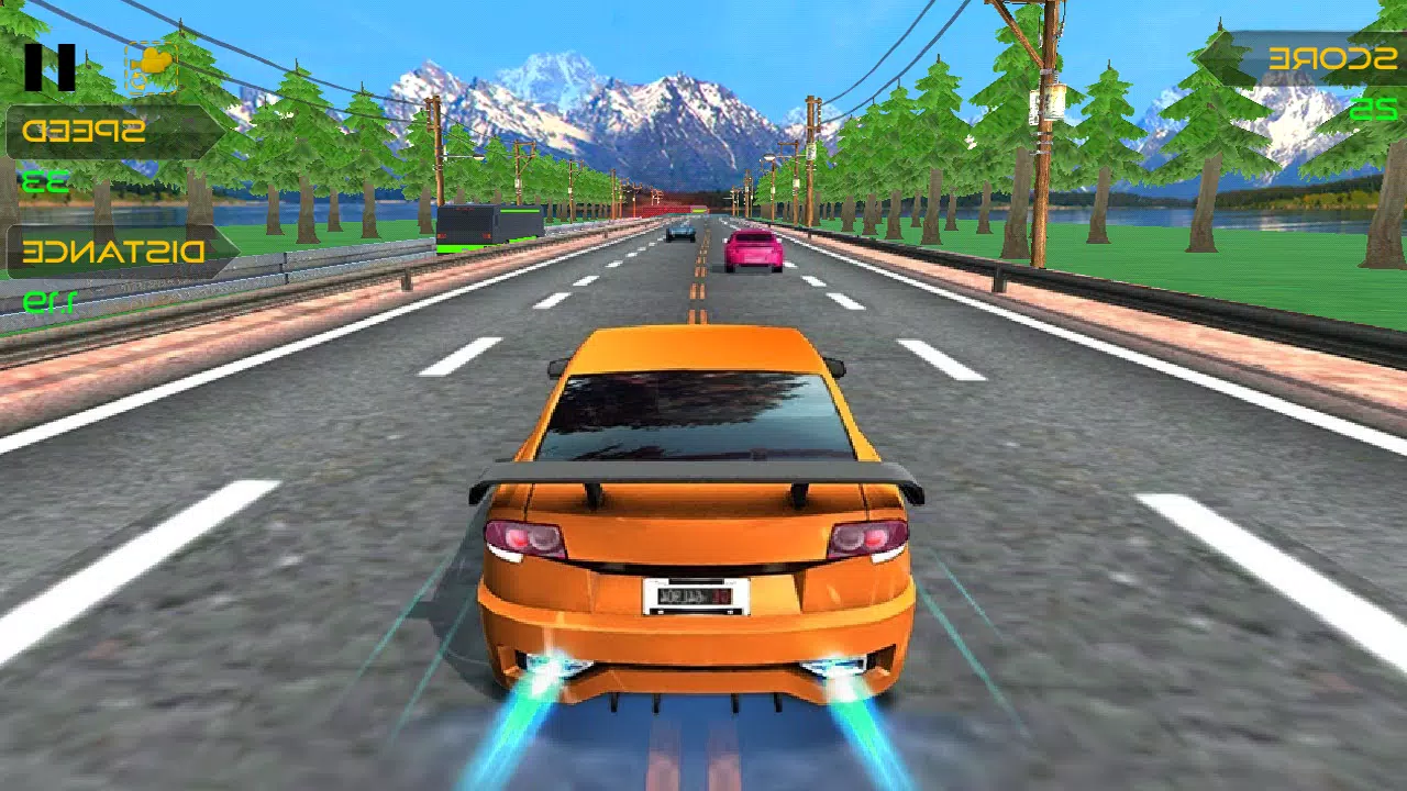 Highway Traffic Drift Cars Racer 螢幕截圖 2