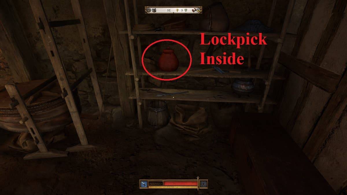 Trosky Lockpick location in Kingdom Come: Deliverance 2
