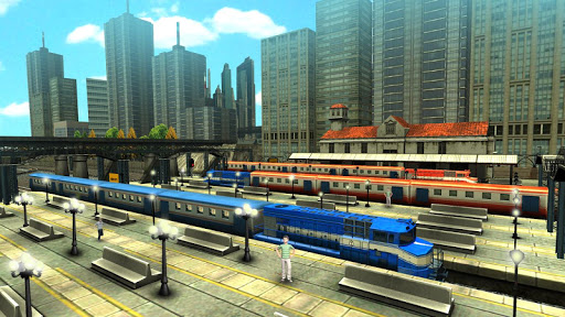 Train Racing Games 3D 2 Player 螢幕截圖 0