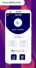 Blue VPN :Superfast VPN 螢幕截圖 1