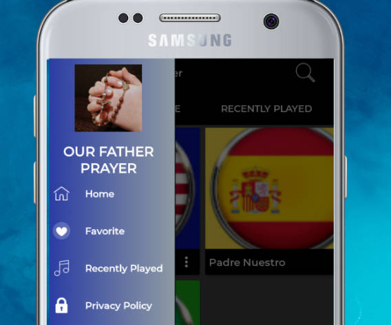 Our Father Prayer Audio 螢幕截圖 2