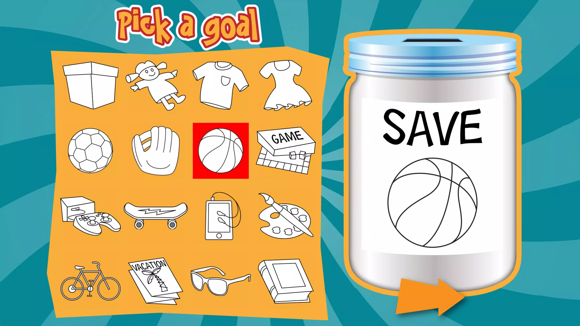 Money Mammals® Save for a Goal Captura de pantalla 1