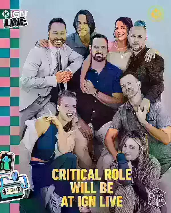 Critical Role celebrates 10th anniversary with upcoming IGN Live appearance