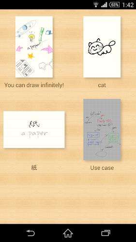 Handwriting memo a Paper Screenshot 2