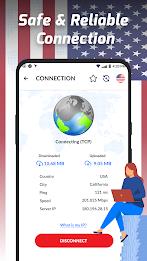 Schermata USA VPN: Unlimited Fast VPN 3