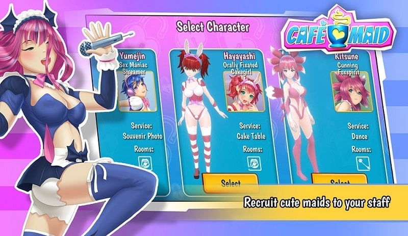 Cafe Maid 螢幕截圖 0