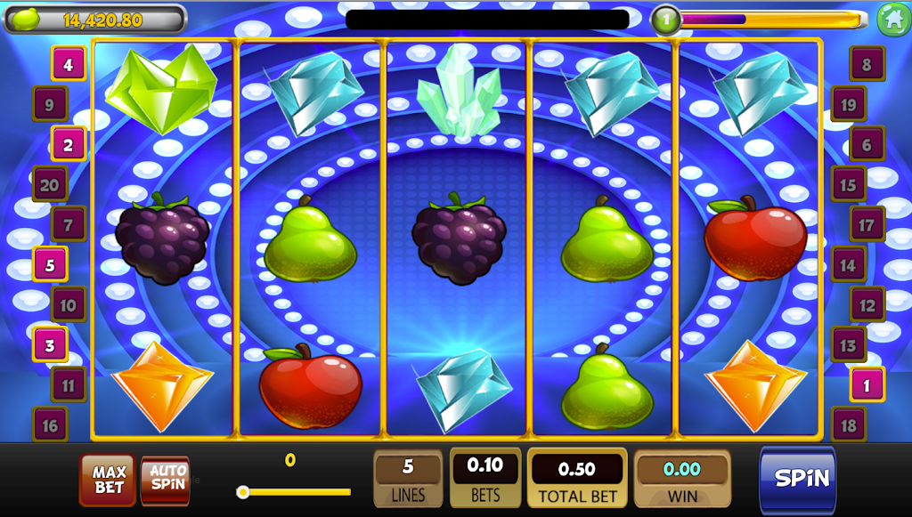 Royal Slot Style Machine Free Spins Pro Style スクリーンショット 3