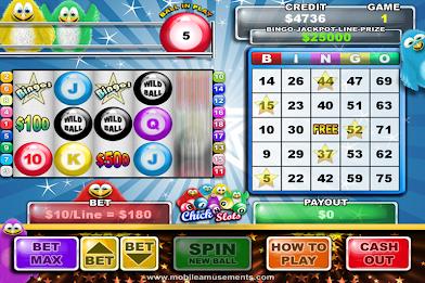 Bingo Chick Slots 螢幕截圖 1