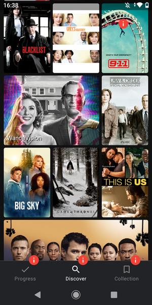 Showly: Track Shows & Movies 螢幕截圖 1