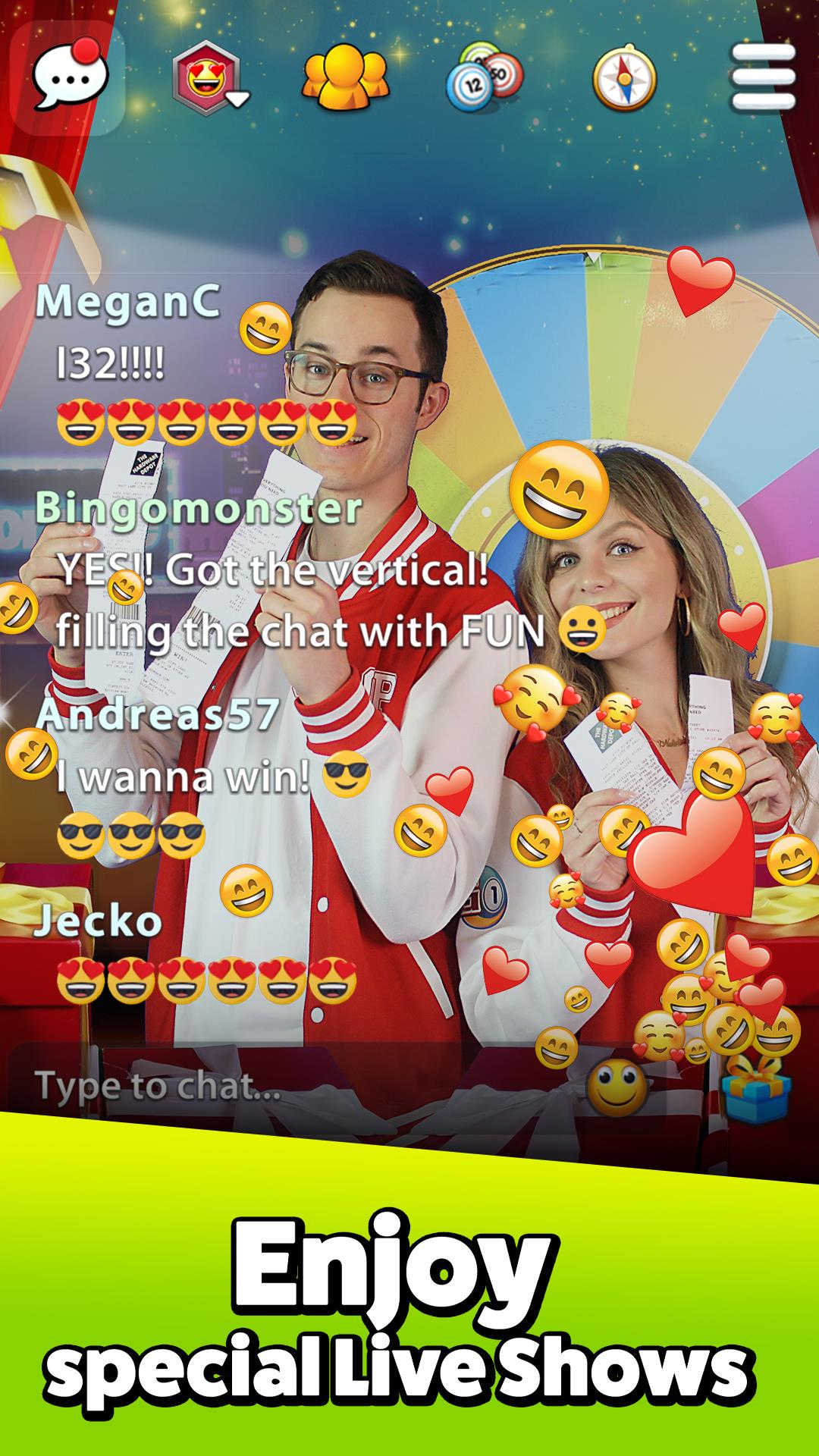 GamePoint Bingo - Bingo games 螢幕截圖 1