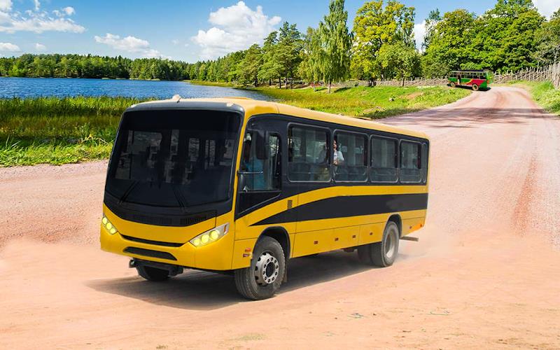 Bus Games: Hill Coach Driving 螢幕截圖 2
