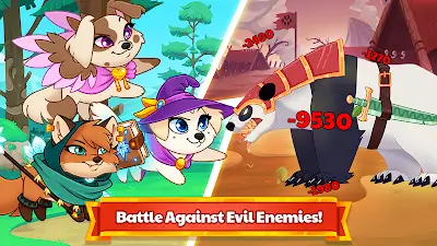 Dungeon Dogs - Idle RPG Tangkapan skrin 3