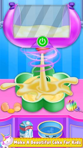Unicorn Cake Maker-Bakery Game Zrzut ekranu 3
