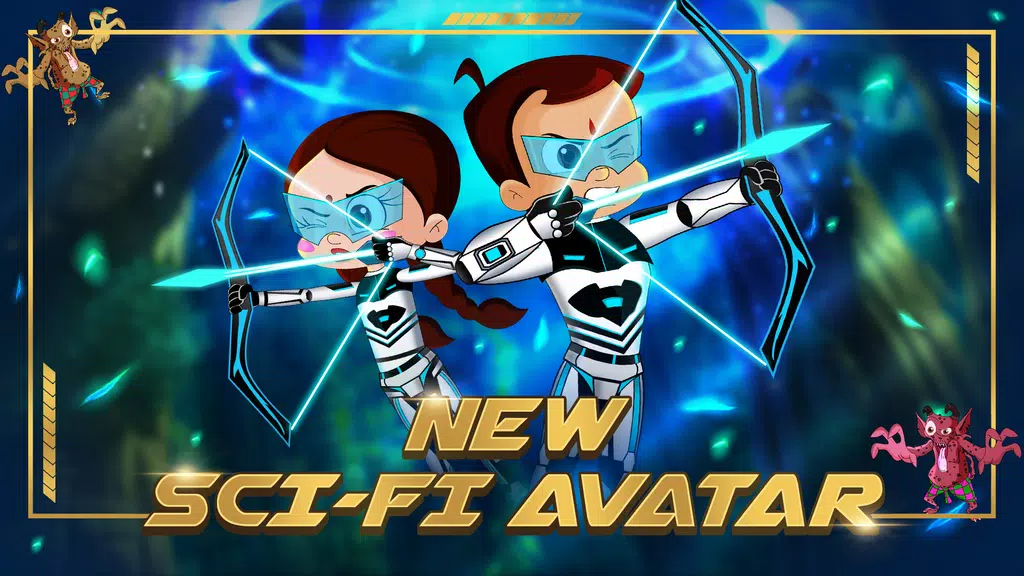 Chhota Bheem Shoot the Leyaks 螢幕截圖 1