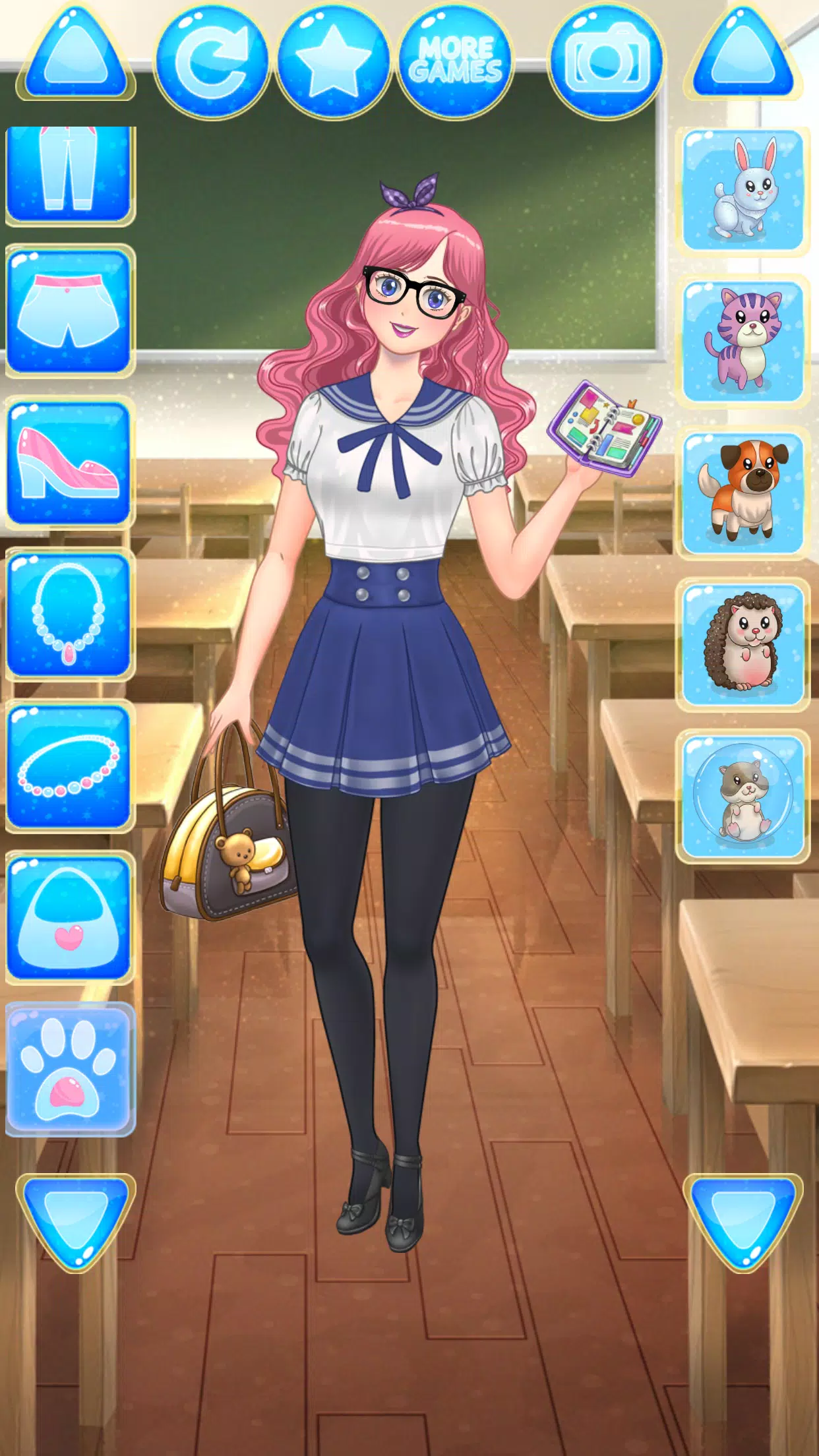Schule Mode – Anime Ankleiden Screenshot 1