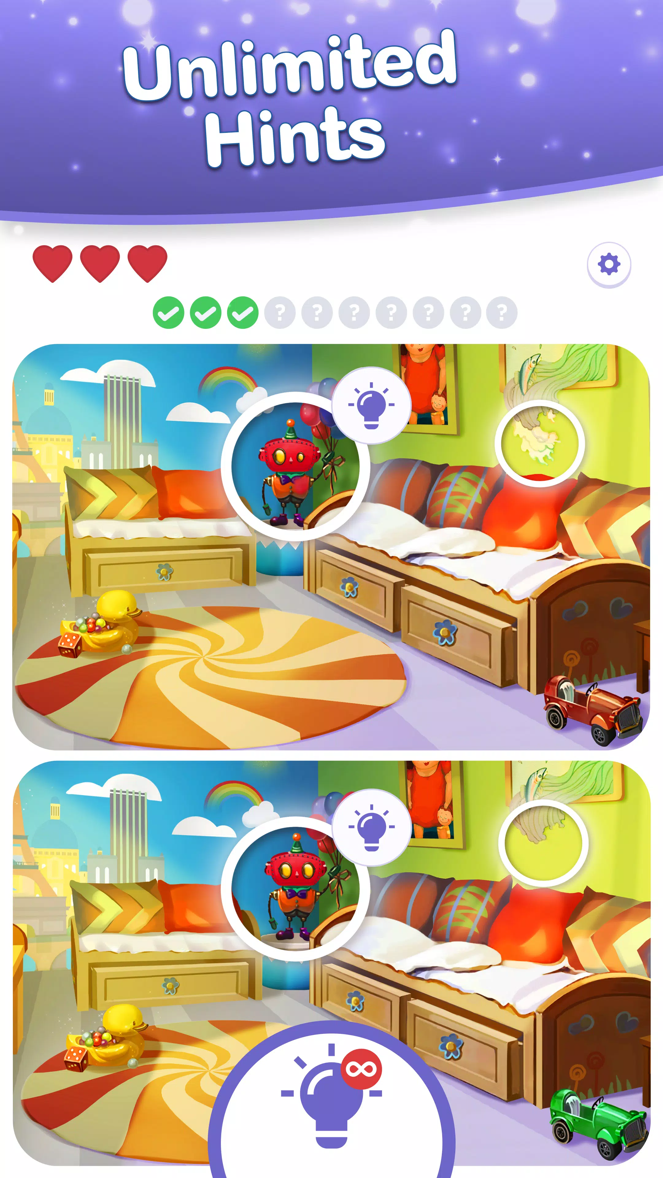 Find Differences Search & Spot ภาพหน้าจอ 1