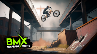 BMX Megaramp Stunts 螢幕截圖 0