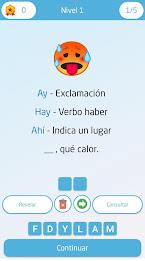 Ortografía y gramática Español ဖန်သားပြင်ဓာတ်ပုံ 1