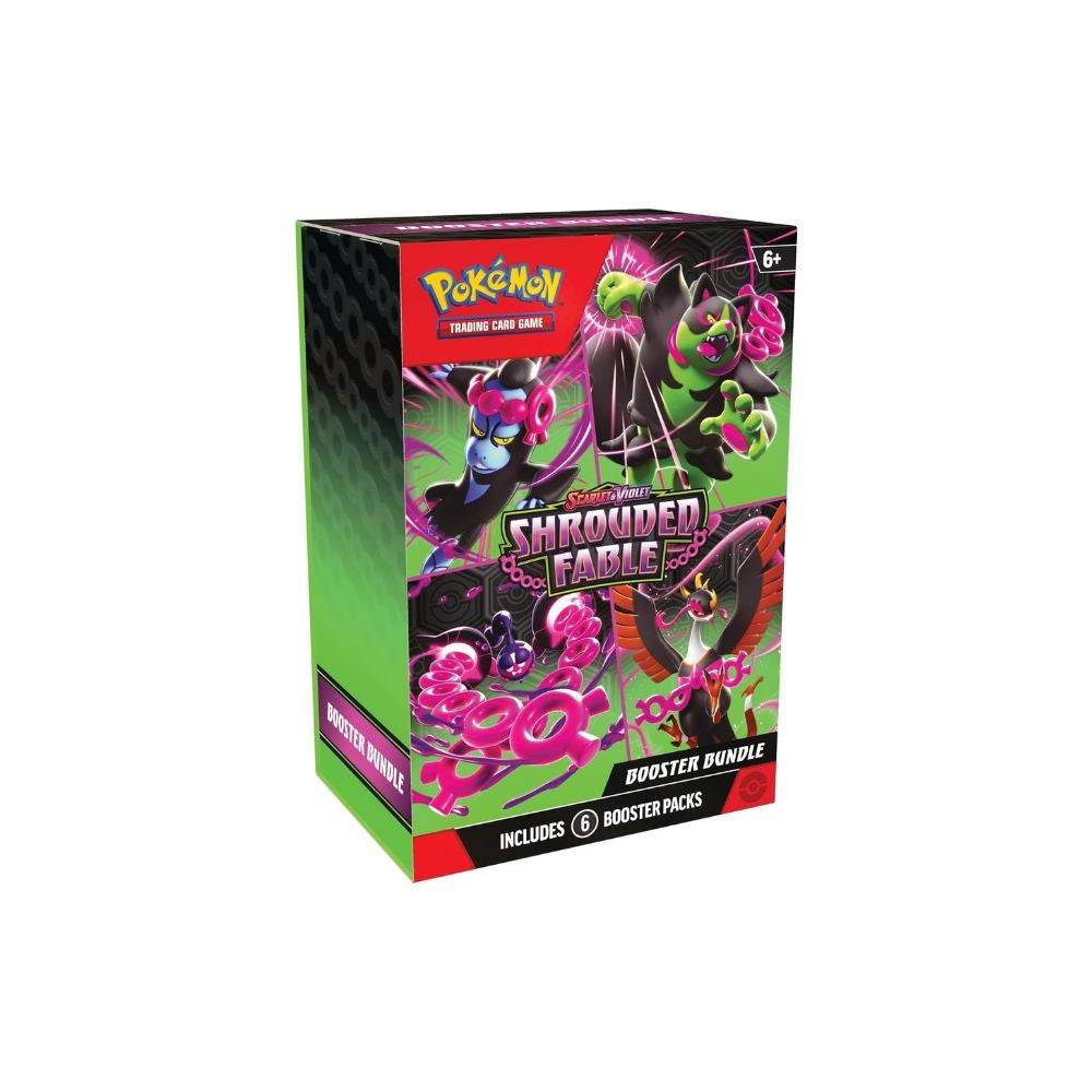 Pokémon TCG: Scarlet & Violet - Shareded Bable Booster Bundle (6 бустерных пакетов)