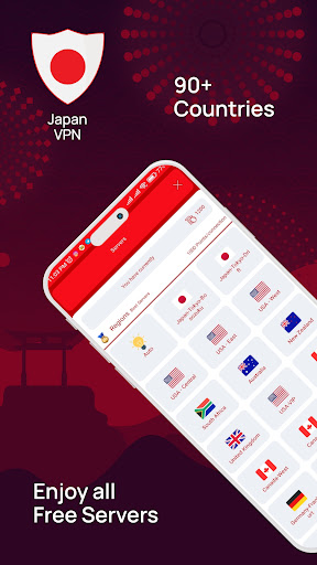 Japan VPN Get Japanese IP 螢幕截圖 2