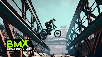 BMX Megaramp Stunts 螢幕截圖 1