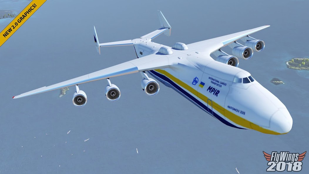 Flight Simulator 2018 FlyWings Mod 螢幕截圖 3
