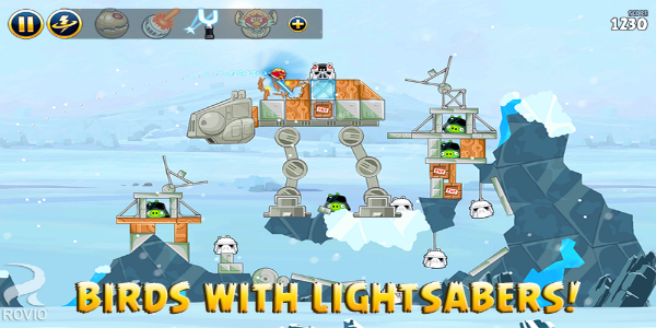 Angry Birds Star Wars 螢幕截圖 1
