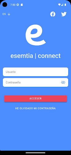 Schermata Esemtia Connect 1
