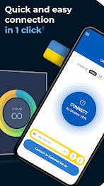 VPN Ukraine - Get Ukrainian IP应用截图第1张