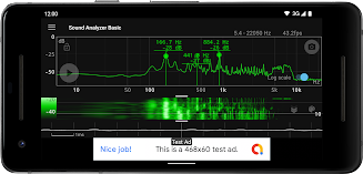 Sound Analyzer Basic 스크린샷 3
