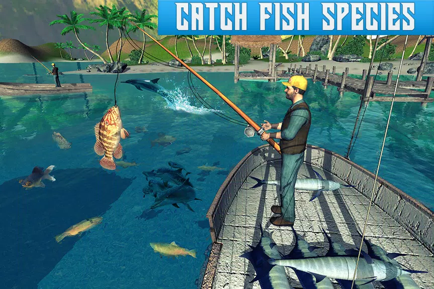 Boat Fishing Simulator Hunting 螢幕截圖 0