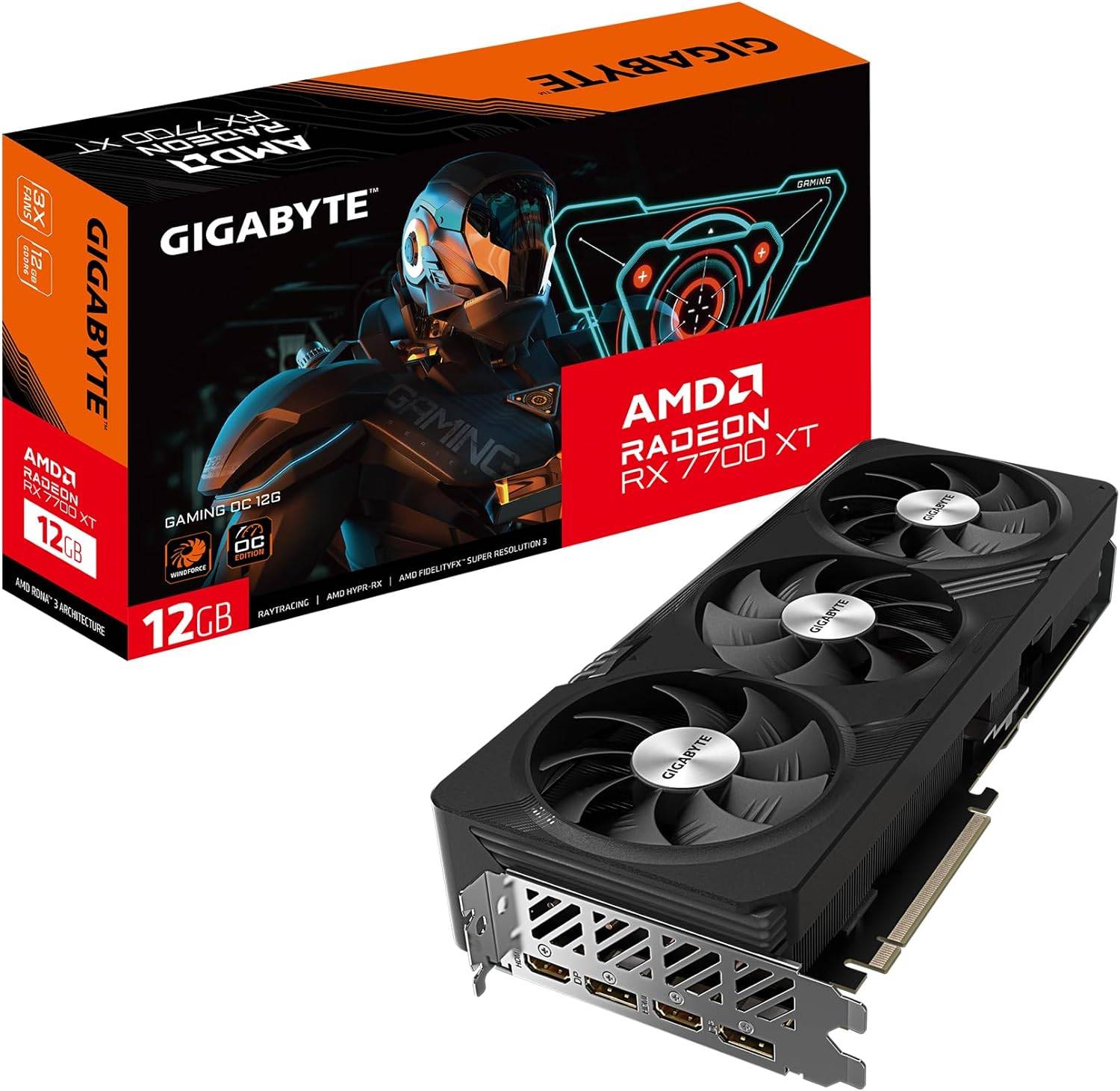 ギガバイトAMDラデオンRX 7700 XT