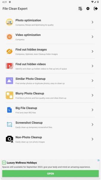 File Cleanup Expert 螢幕截圖 0